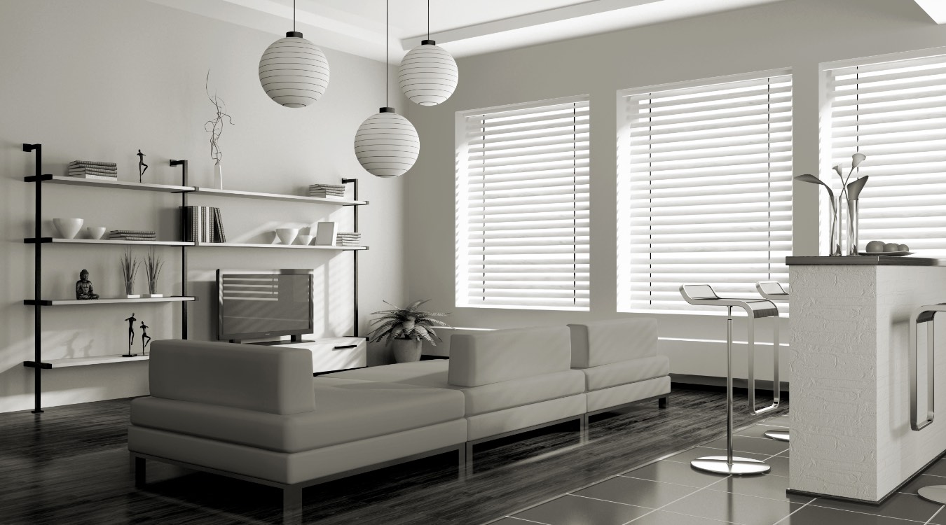 white blinds in Fort Lauderdale