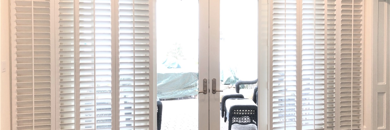 Sliding door shutters in Fort Lauderdale