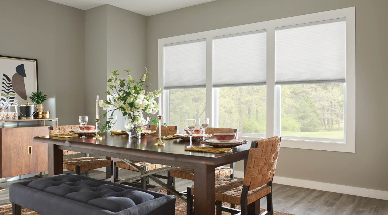 Cell shades in Fort Lauderdale kitchen