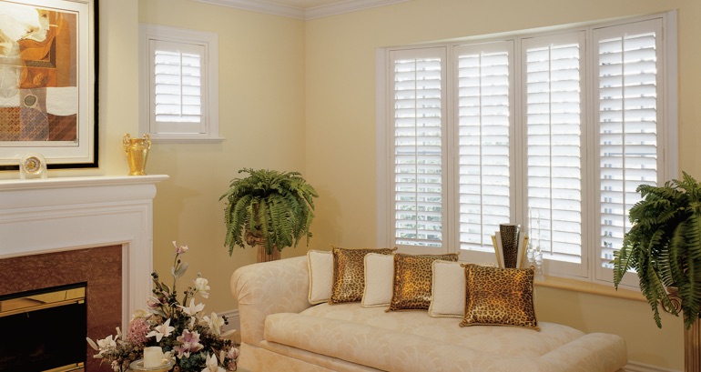 Fort Lauderdale living room shutters